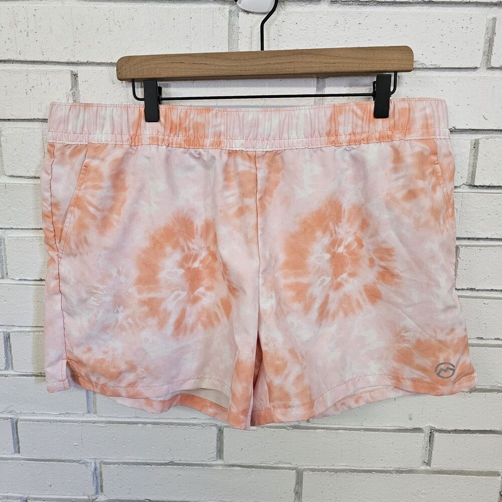 Magellan Outdoors Women’s XXL Tie Dye Print Classic Fit Water Repellent Shorts